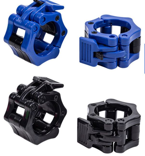 Weightlifting Quick Plate Set Olympic Snap Head Barbell Bar Lock 25mm_voghion.com