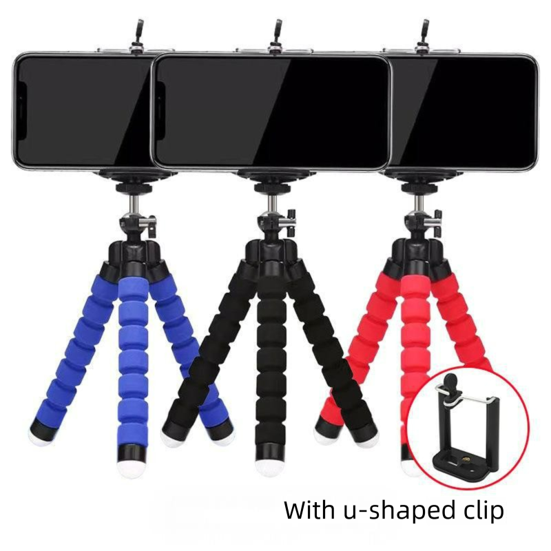 Portable Octopus Phone Stand Tripod For Selfie Live Streaming Photography Mini Smart Artifact_voghion.com