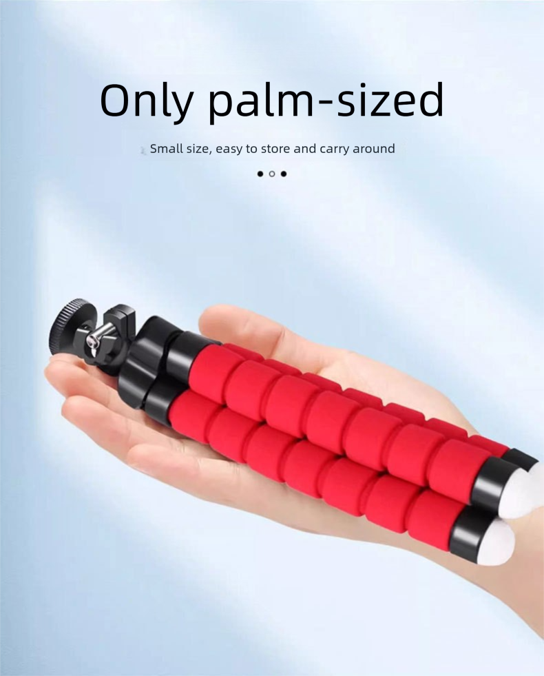 Portable Octopus Phone Stand Tripod For Selfie Live Streaming Photography Mini Smart Artifact_voghion.com
