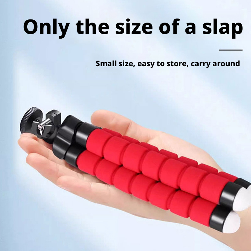 Portable Octopus Phone Stand Tripod For Selfie Live Streaming Photography Mini Smart Artifact_voghion.com