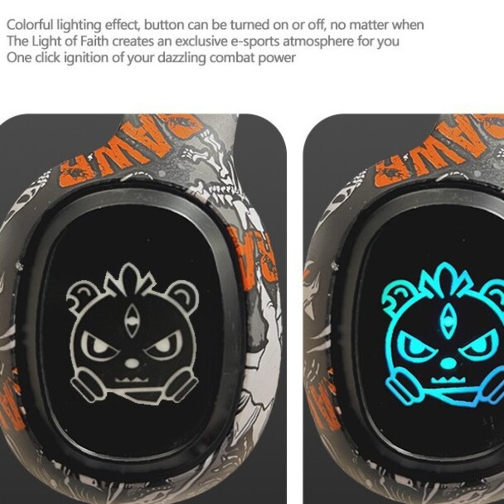 Tuya P95 LED-Headset Bluetooth-Kopfhörer Lange Akkulaufzeit Drahtlose Musik Sport Universal Für Mobiltelefone_voghion.com