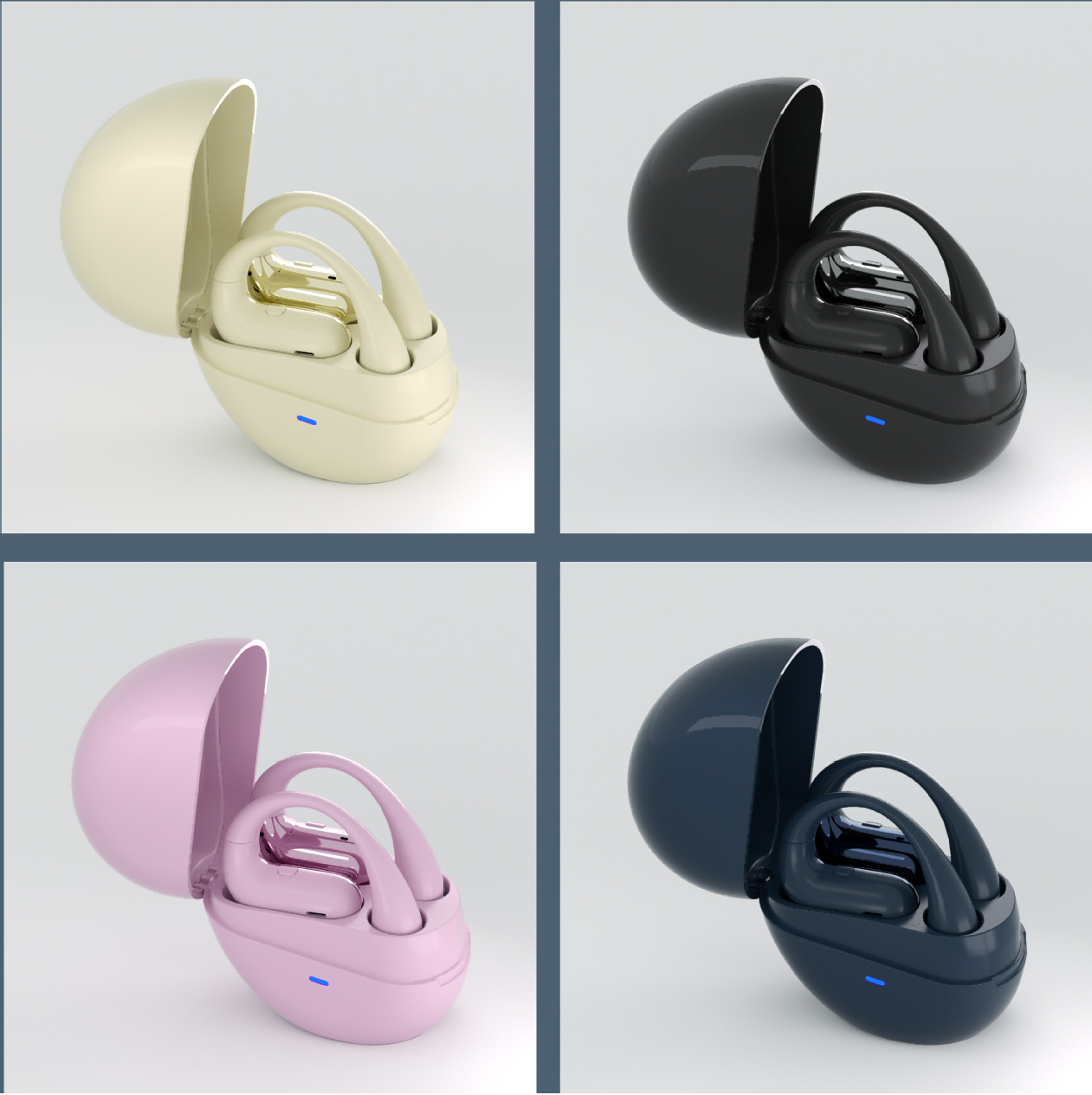 F15 Ear-hook New High-quality 5.2 Touch Long Battery Life Sports QWS Bluetooth Earphone_voghion.com