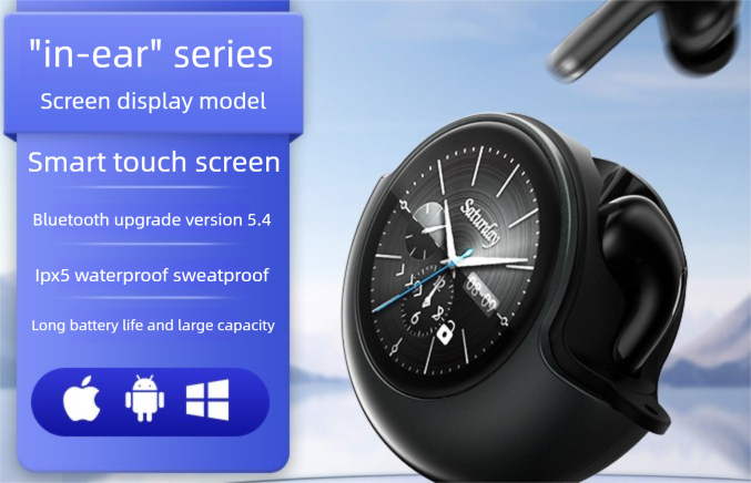 New Noise-Cancelling Multi-Functional Touchscreen Long Battery Life In-Ear Wireless High-Quality Berlin Sound Bluetooth_voghion.com