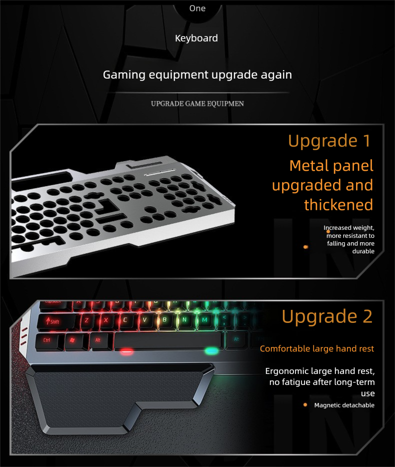 GX80 Set di cuffie meccaniche con interruttore Tea Feel per laptop, tastiera cablata e mouse da gioco_voghion.com