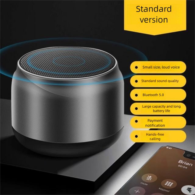 Bluetooth Mini Sound System Super Bass Wireless High-Quality Portable Small Outdoor Car Broadcast Speaker_voghion.com