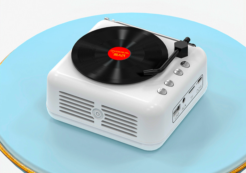 Giradischi in vinile Karaoke Bluetooth Mini altoparlante wireless regalo di compleanno per donne e uomini_voghion.com