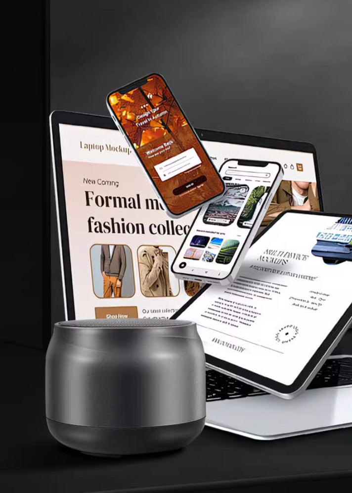 Bluetooth Mini Sound System Super Bass Wireless High-Quality Portable Small Outdoor Car Broadcast Speaker_voghion.com