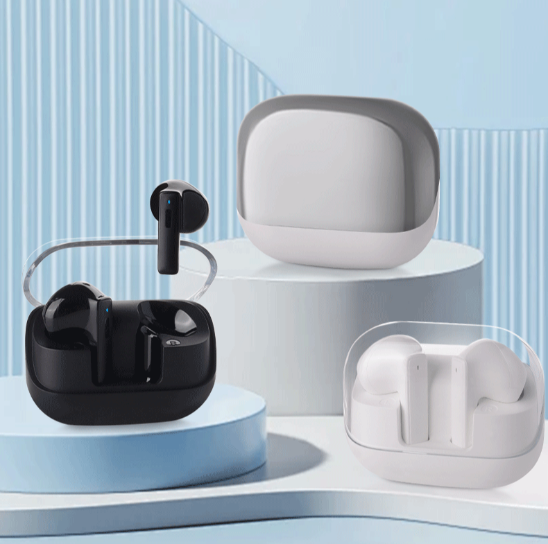 Bluetooth Noise Reduction Long-Wear Painless In-Ear Wireless Dual Stereo Private Model Earphones_voghion.com