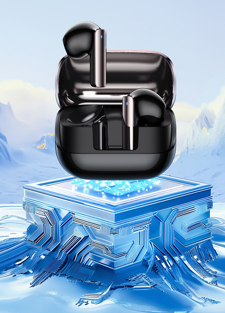 Bluetooth Noise Reduction Long-Wear Painless In-Ear Wireless Dual Stereo Private Model Earphones_voghion.com