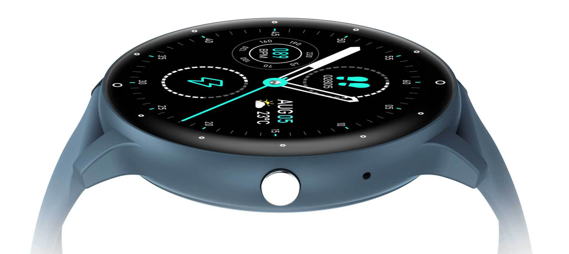 DafitZL02D Upgraded Version ZL02CPRO Smart Bluetooth Call Health Monitoring Watch Band_voghion.com