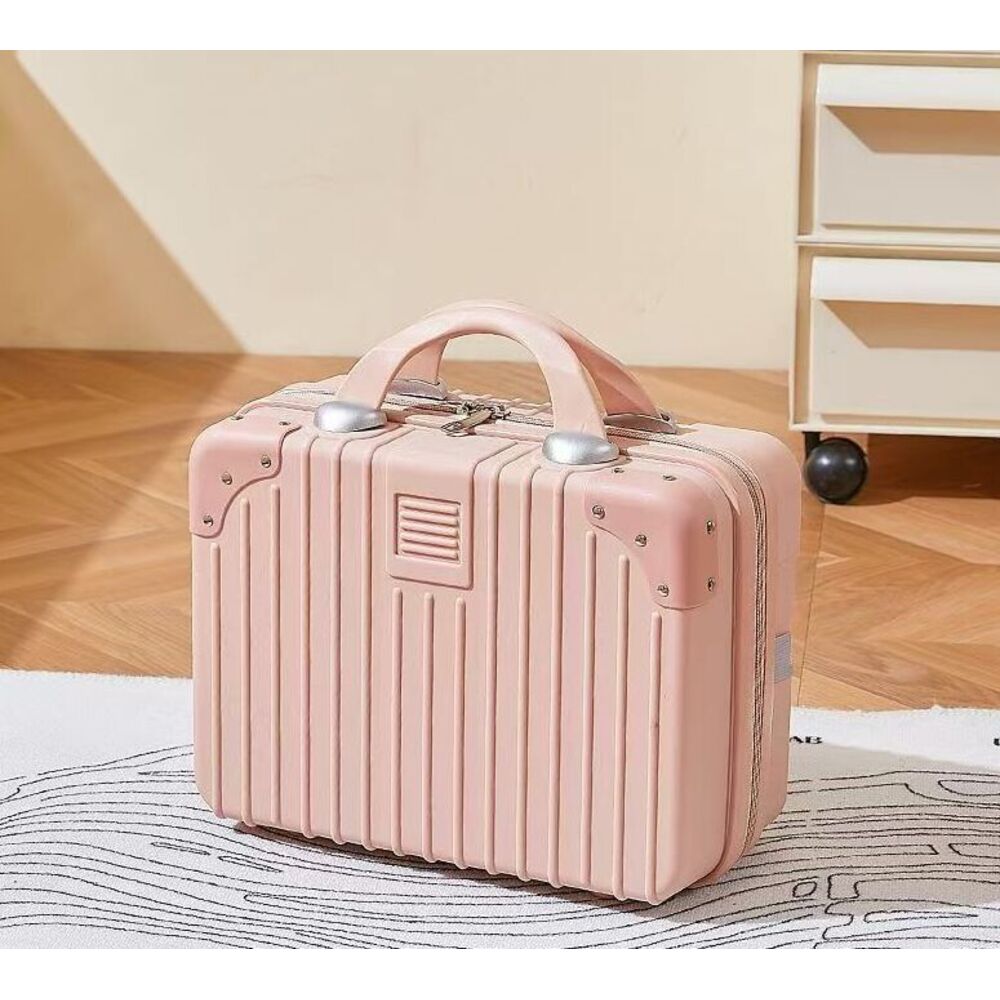 Portable Makeup Suitcase Small Lightweight Travel Vanity Case_voghion.com