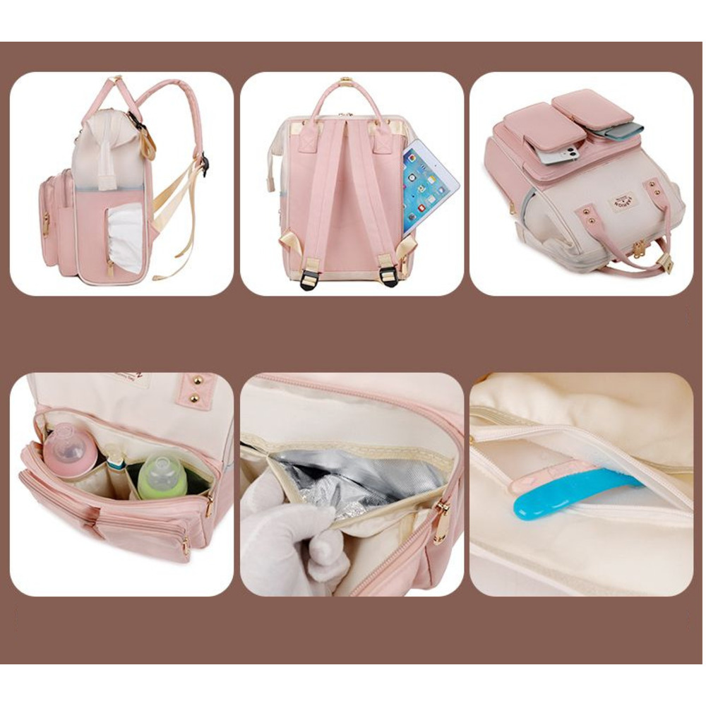 2021 New Mother And Baby Mom Bag, Backpack, Winter Large Capacity, Lightweight Mommy Backpack For Outings_voghion.com