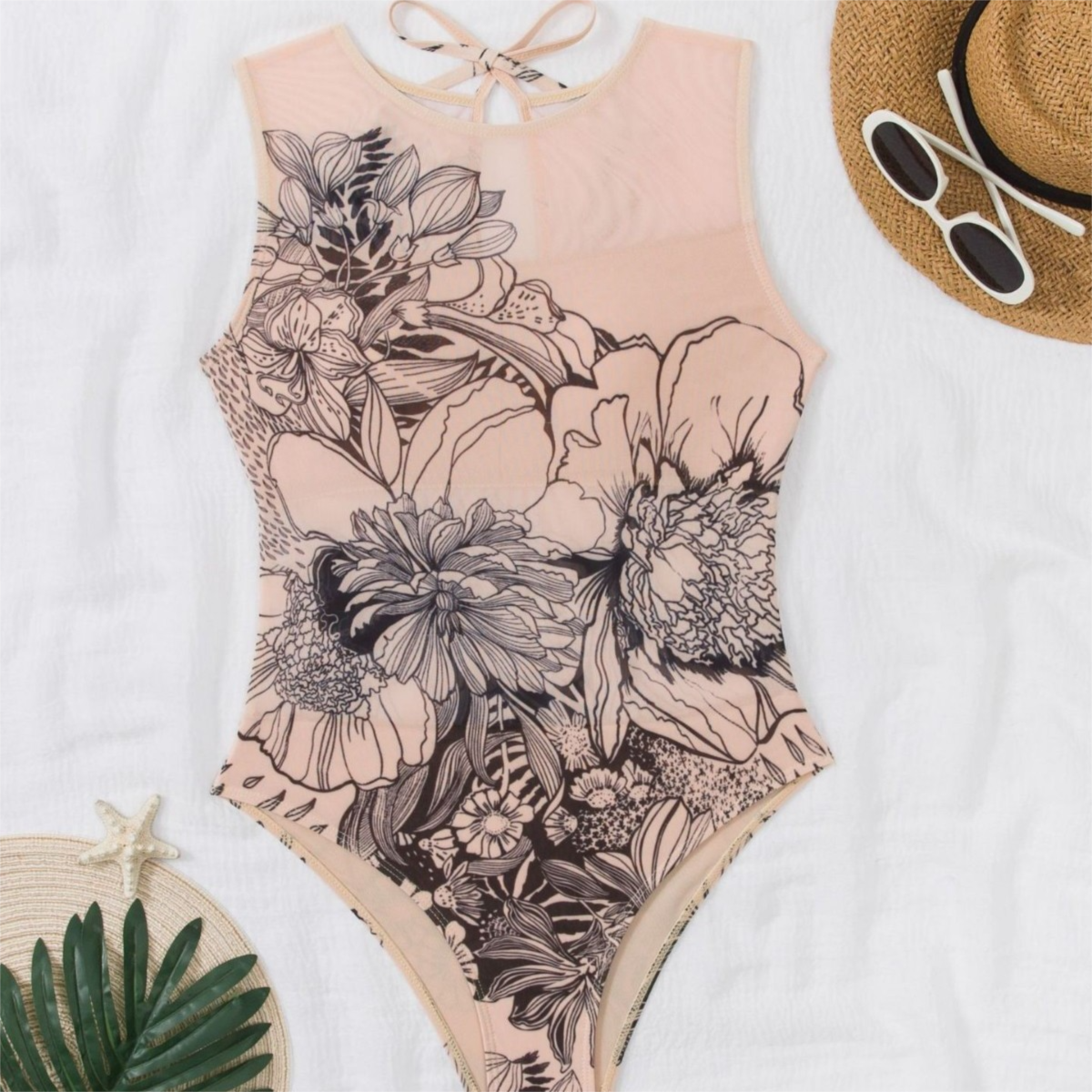 Smart Sun Protection Swimsuit For Women, New Quick-Dry European And American Cross-Border Swimwear Beach Dress_desvips.com