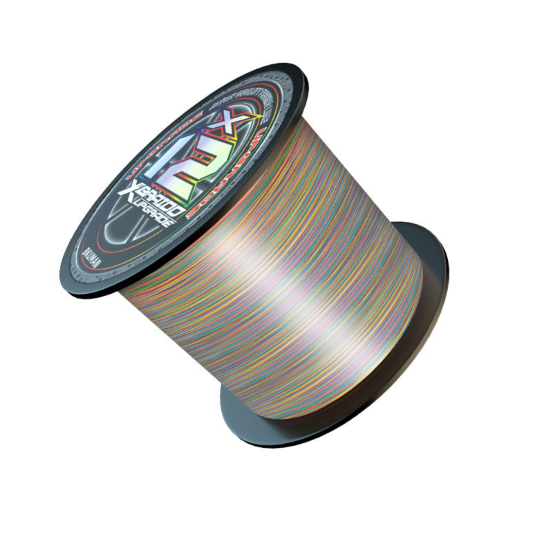 500.12m Colorful PE Main Dyneema Lure Sea Rod Super Strong Tension Fishing Line_desvips.com