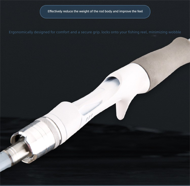 Beginner Lure Sea Fishing, Complete Set For Newcomers, Long Casting Straight Gun Handle Small White Fishing Rod_desvips.com