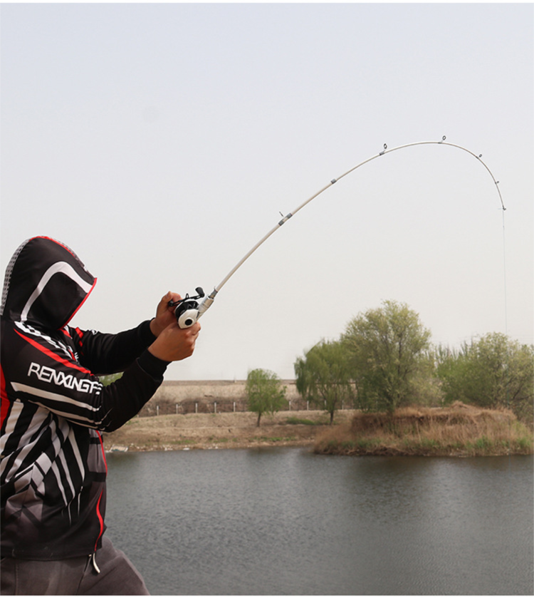 Beginner Lure Sea Fishing, Complete Set For Newcomers, Long Casting Straight Gun Handle Small White Fishing Rod_desvips.com