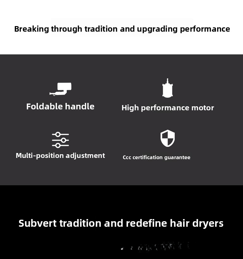 Hot-Selling EU Foldable US UK Standard Home Portable Hair Dryer Hotel_voghion.com