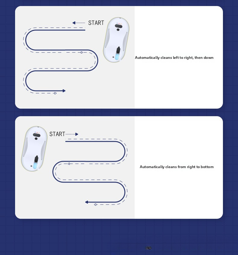 Fully Automatic Intelligent Water Spray Window Cleaning Clean Robot Electric Remote Control Glass Cleaner Factory Direct_voghion.com