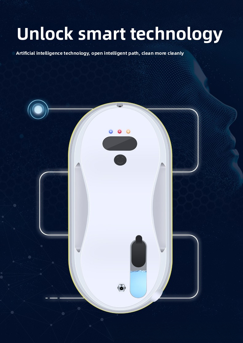 Fully Automatic Intelligent Water Spray Window Cleaning Clean Robot Electric Remote Control Glass Cleaner Factory Direct_voghion.com