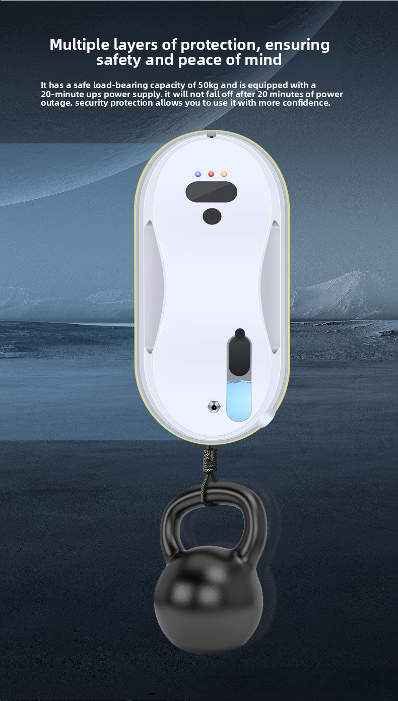 Fully Automatic Intelligent Water Spray Window Cleaning Clean Robot Electric Remote Control Glass Cleaner Factory Direct_voghion.com