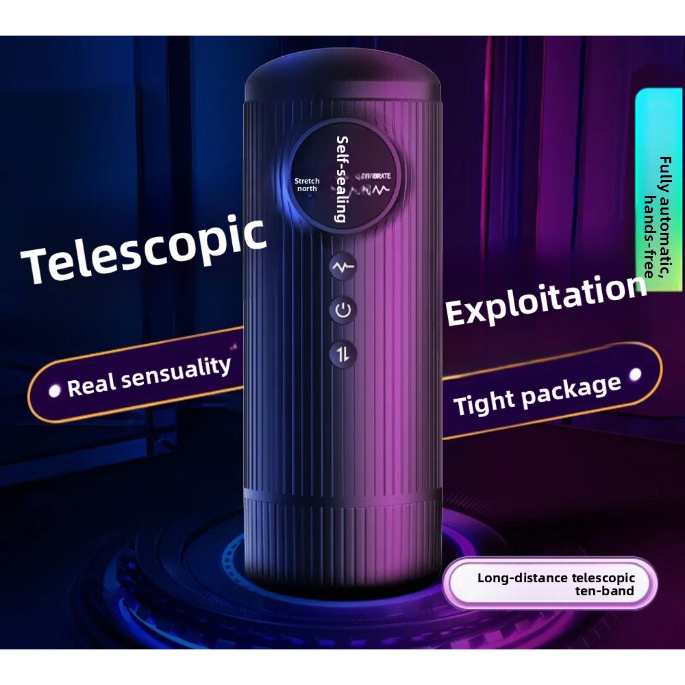 electic Fully Automatic Ealistic Etactable Vibating Adult Poduct Male_voghion.com