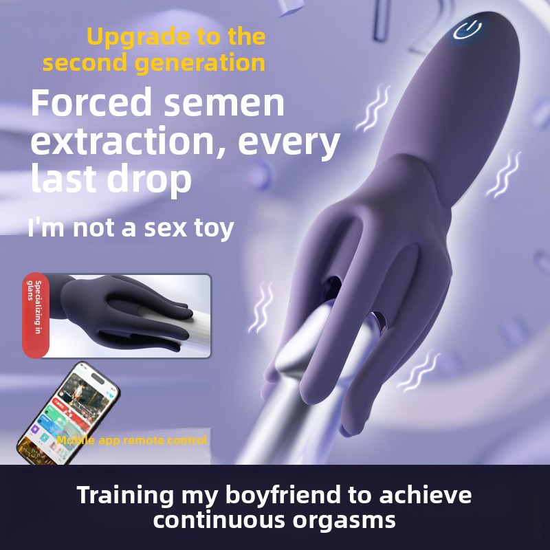 Octopus Massager SM Props Men's Semen Extractor Training Masturbation Heavy Male M Adult Toys BS_voghion.com
