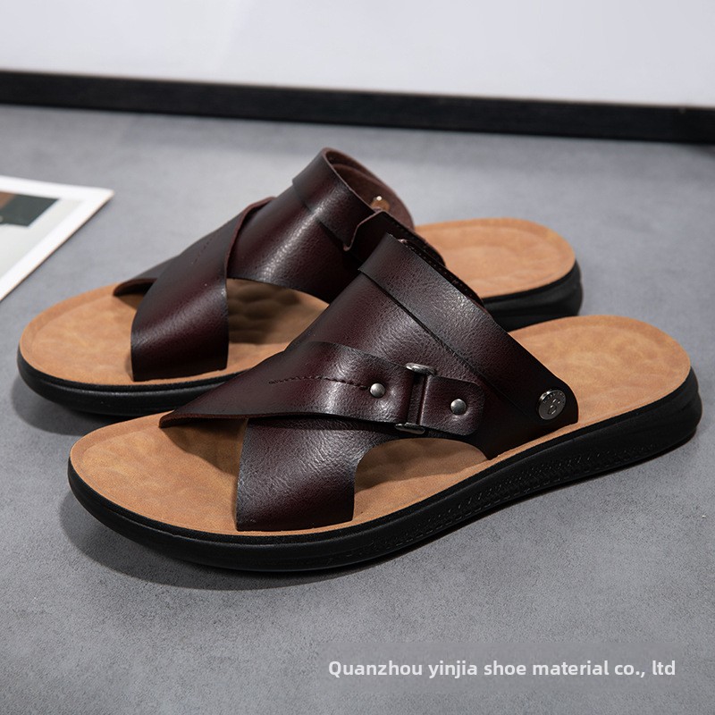 Summer Beach Cross-Border Large Size Fashion Casual Sandals, Wholesale Breathable Men's Sandals_voghion.com