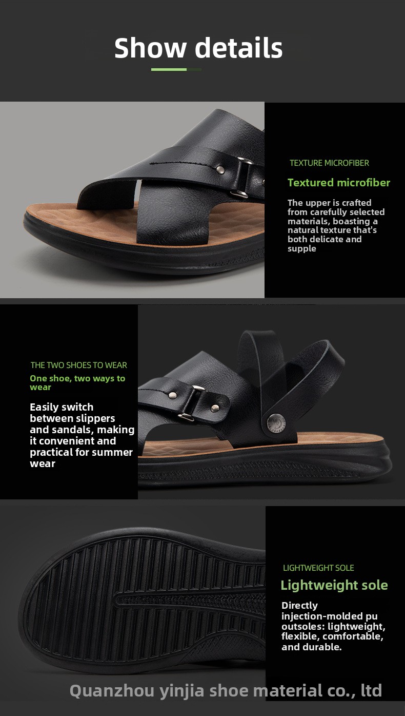 Breathable Men's Sandals For Summer Beach Casual Wear Stylish_voghion.com