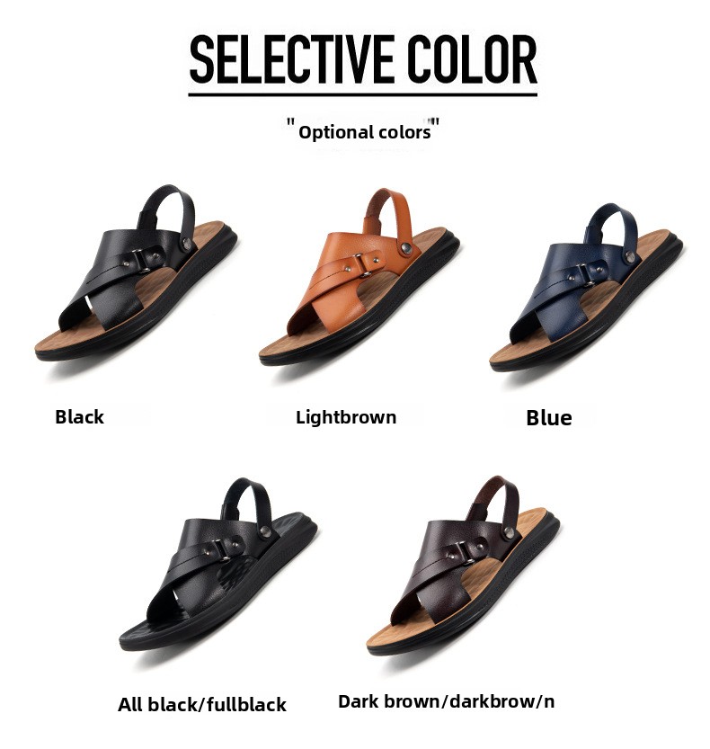 Breathable Men's Sandals For Summer Beach Casual Wear Stylish_voghion.com