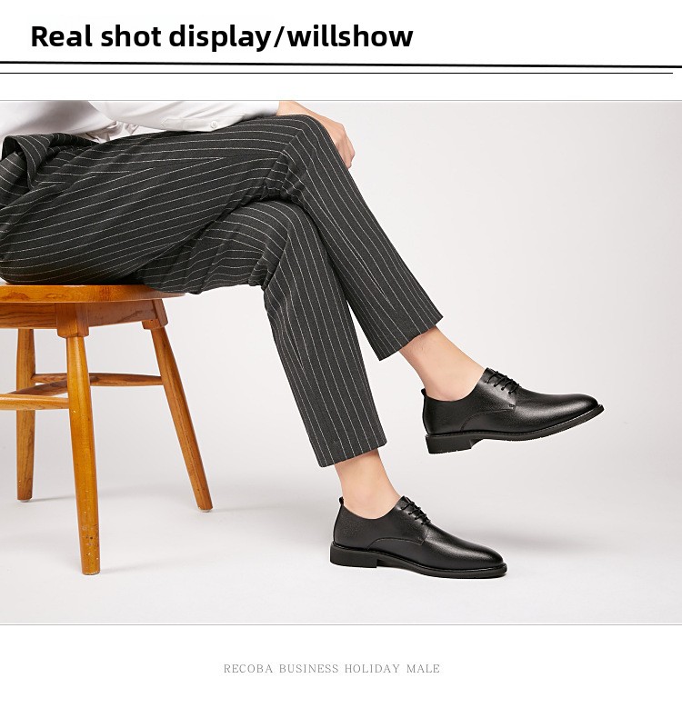 2026 New Spring/Summer Formal Leather With Internal Height Increase, Business Casual Men's Shoes, Youth Comfortable Sole_vogvips.com