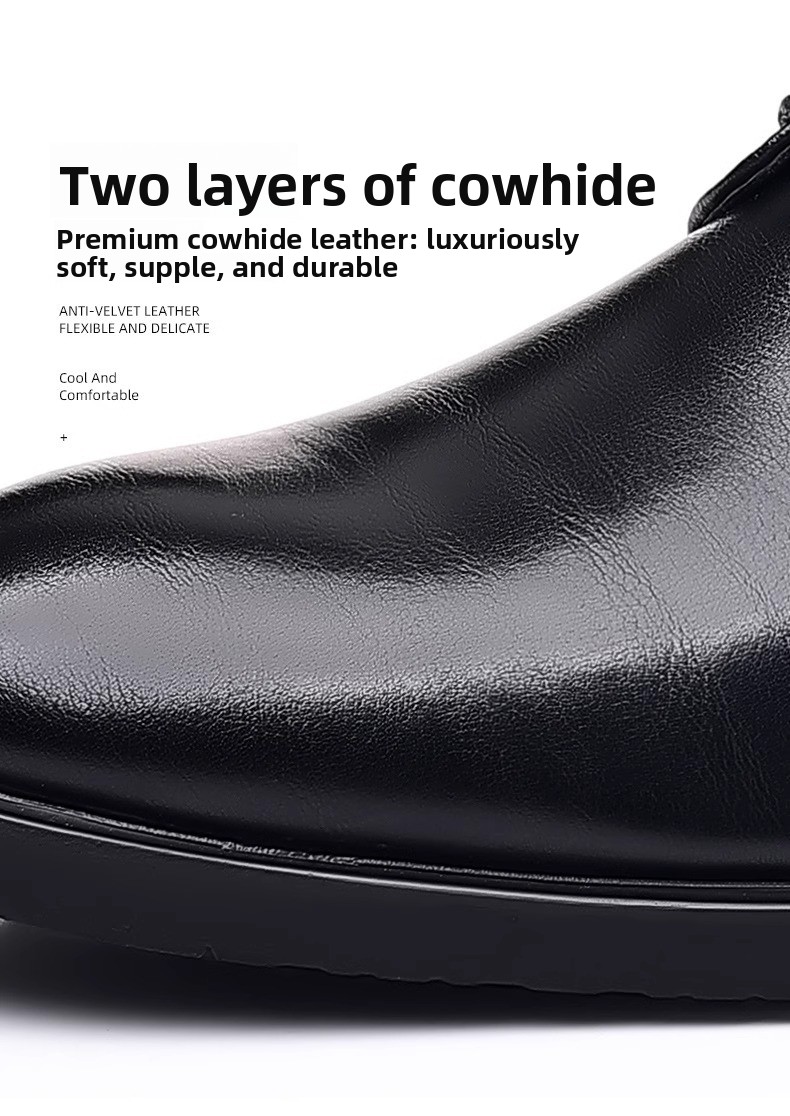 High-end Leather Business Formal 2024 New Summer Breathable Height-increasing British Style Men's Wedding Groom Shoes_vogvips.com
