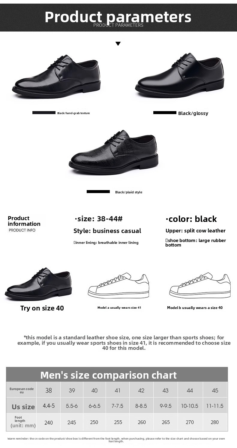 High-end Leather Business Formal 2024 New Summer Breathable Height-increasing British Style Men's Wedding Groom Shoes_vogvips.com