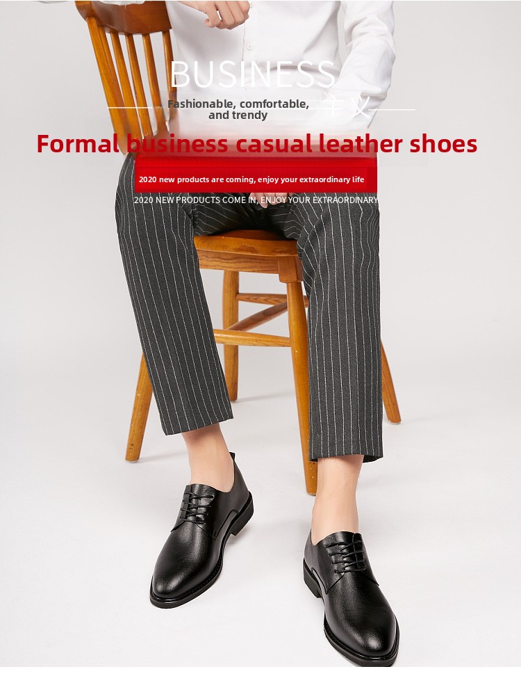 2026 New Spring/Summer Formal Leather With Internal Height Increase, Business Casual Men's Shoes, Youth Comfortable Sole_vogvips.com