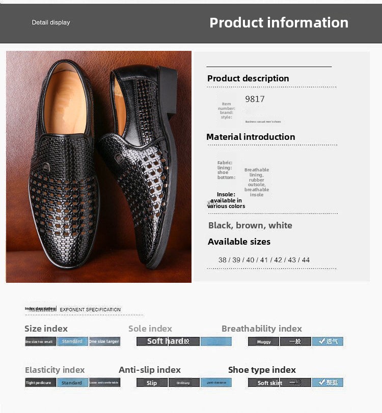 Men's Summer Breathable Deodorant Thin Outdoor Hollow Casual Sports Slip-On Mesh Shoes_vogvips.com