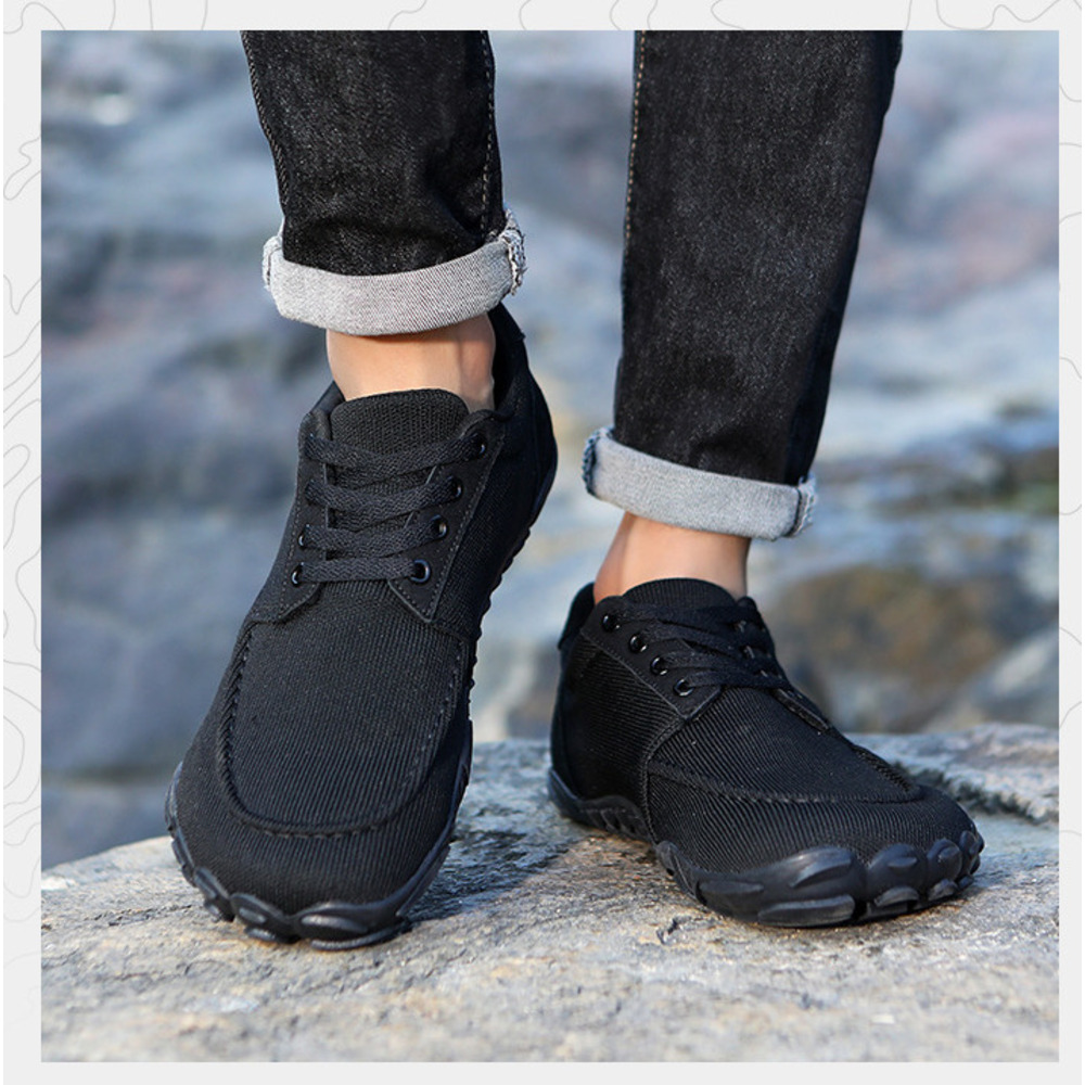 New Cross-border European American Lace-up Casual Men's Shoes, Trendy Large-size Breathable Fly-knit Loafers, Hiking_vogvips.com