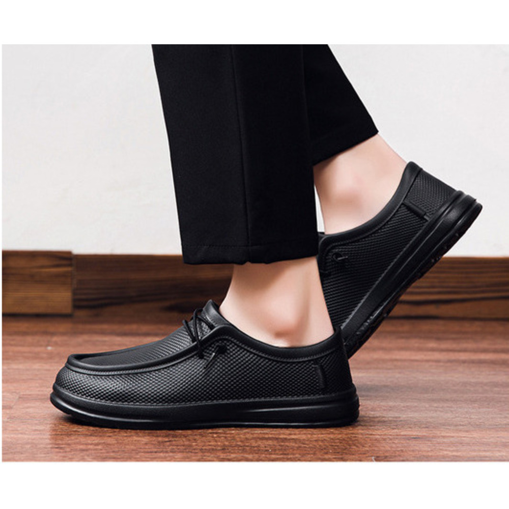 Xiyin's Popular Large-size Lightweight Leather For Men, Oil-resistant And Slip-resistant Chef Shoes, Cross-border_vogvips.com