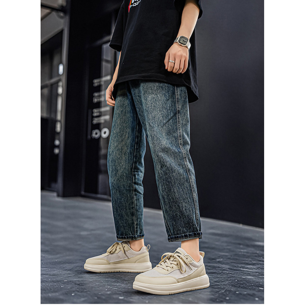 New Large-size Mesh Sneakers Foreign Trade, Versatile Sports For Wide Feet, Wide-toed Casual German Training Shoes,_vogvips.com