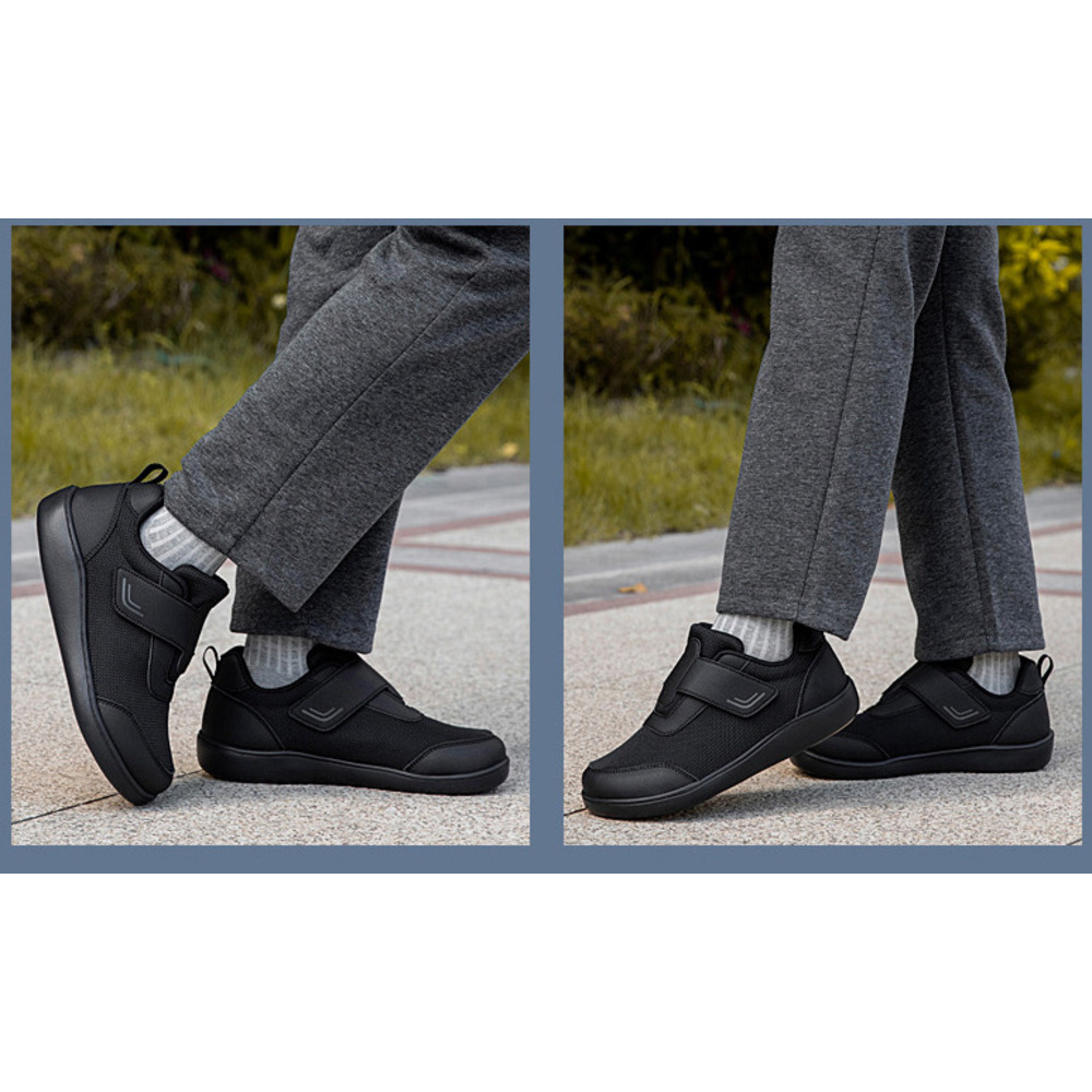 Popular Wide-toed Velcro Walking Men Women, Lightweight, Soft-soled, Non-slip, Suitable Parents And Elderly,_vogvips.com
