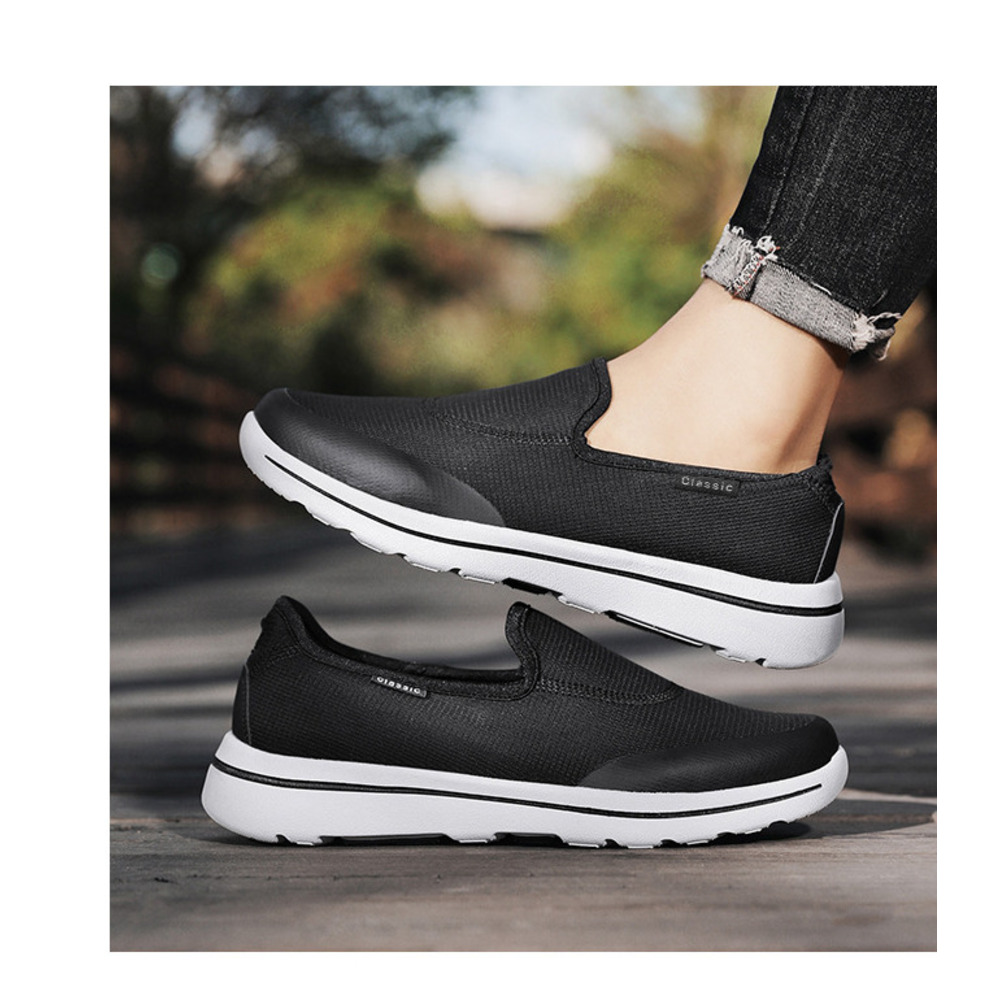 Summer Bestseller Large Size 46 Slip-On Breathable Men's Mesh Sports Casual Lightweight Loafers_vogvips.com