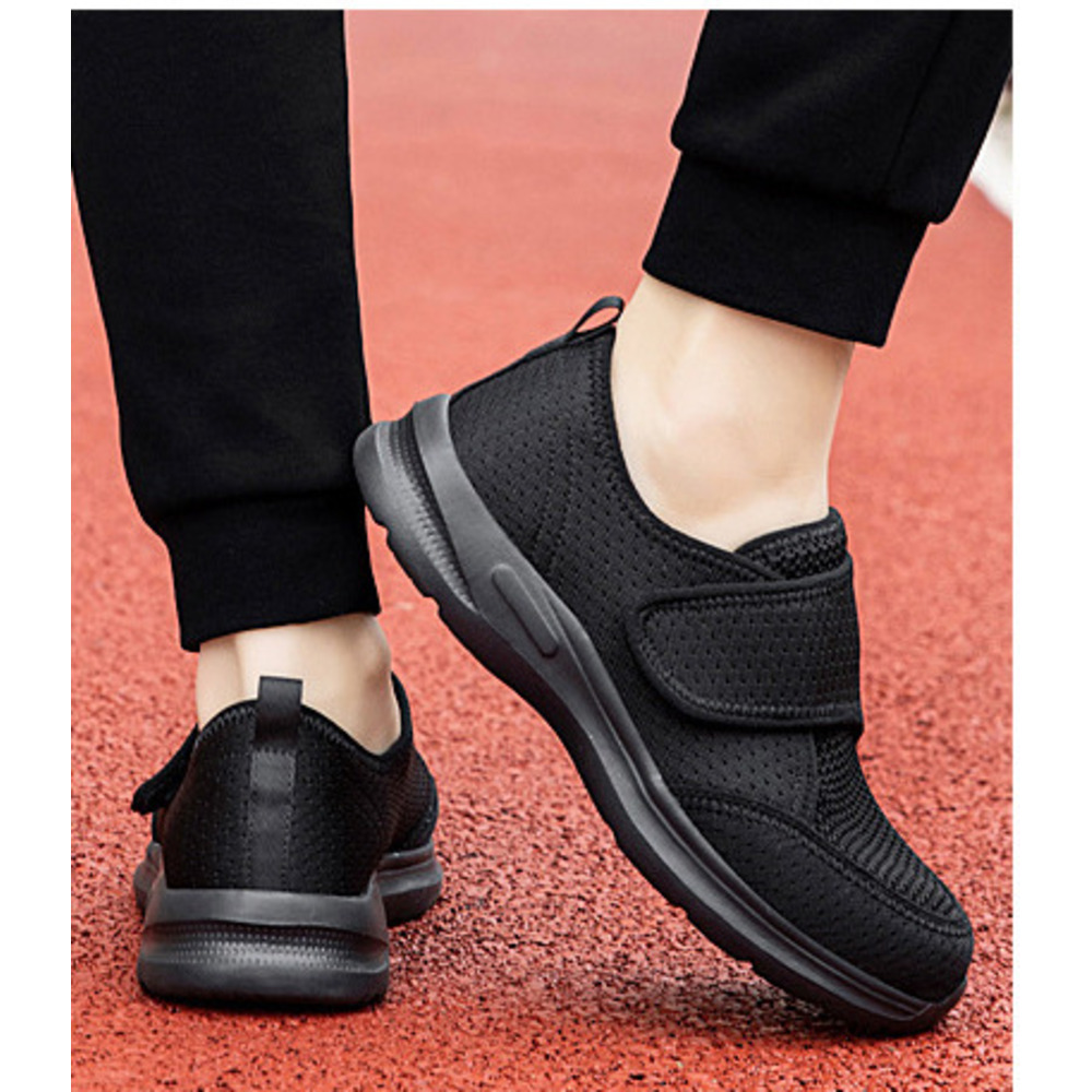 Cross-Border Hot-Selling Summer For Men And Women, Wide Version With Velcro, Breathable Mesh Sports Shoes, Lightweight_vogvips.com