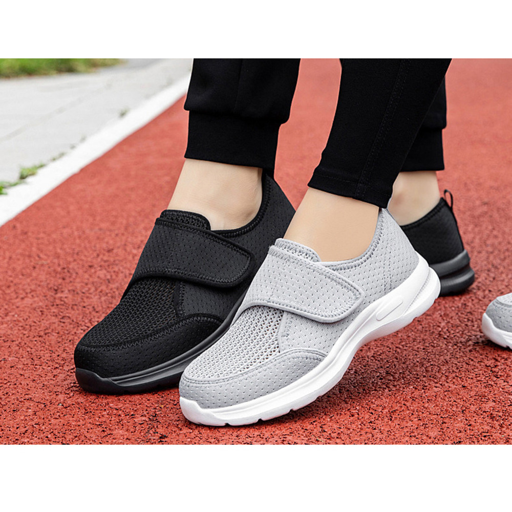 Cross-Border Hot-Selling Summer For Men And Women, Wide Version With Velcro, Breathable Mesh Sports Shoes, Lightweight_vogvips.com
