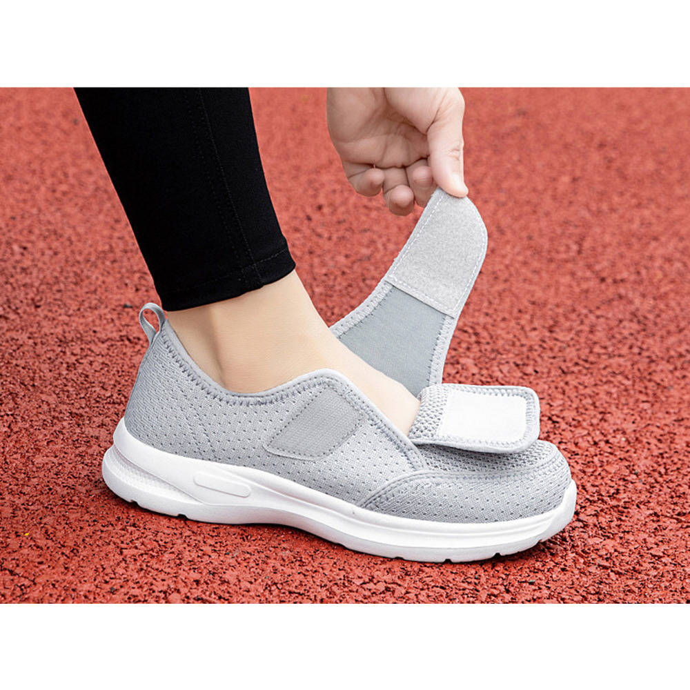 Cross-Border Hot-Selling Summer For Men And Women, Wide Version With Velcro, Breathable Mesh Sports Shoes, Lightweight_vogvips.com