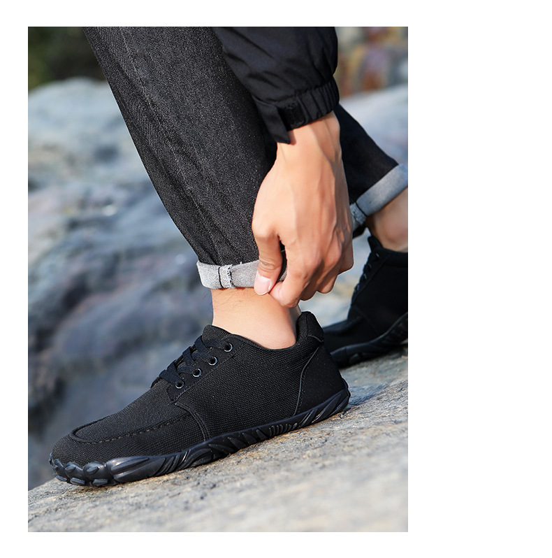 New Cross-border European American Lace-up Casual Men's Shoes, Trendy Large-size Breathable Fly-knit Loafers, Hiking_vogvips.com