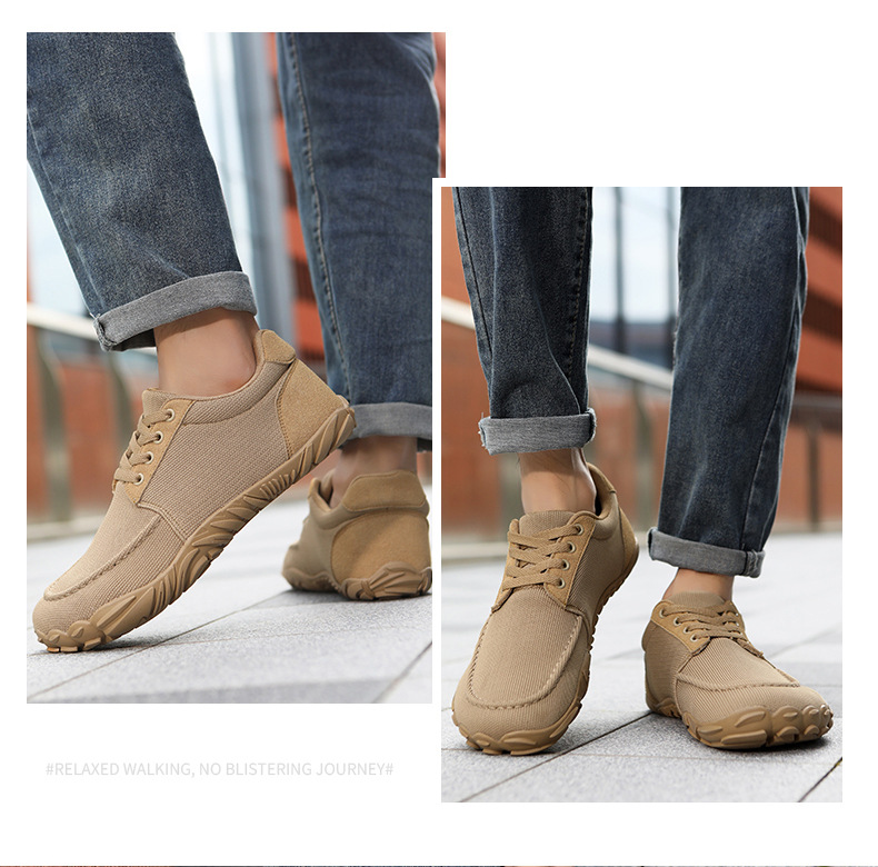 New Cross-border European American Lace-up Casual Men's Shoes, Trendy Large-size Breathable Fly-knit Loafers, Hiking_vogvips.com