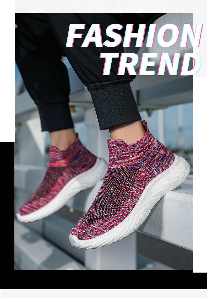 's New Men's Shoes For Autumn Are Breathable Sports Shock-absorbing Couple's Shoes, Mesh Casual Slip-on Loafers,_vogvips.com