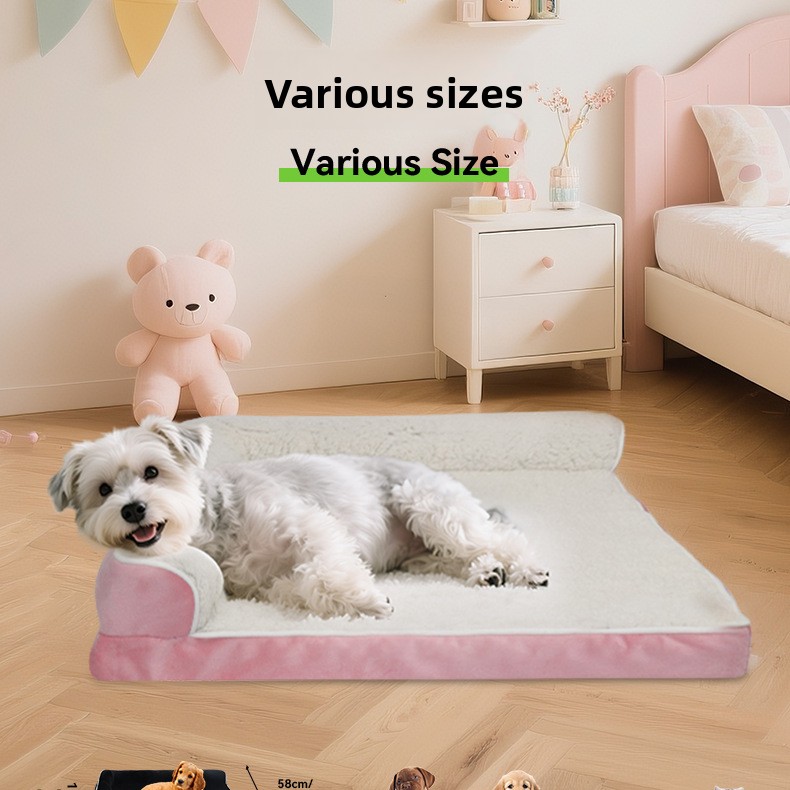 Cuccia morbida lavabile per cani e gatti divanetto sfoderabile_voghion.com