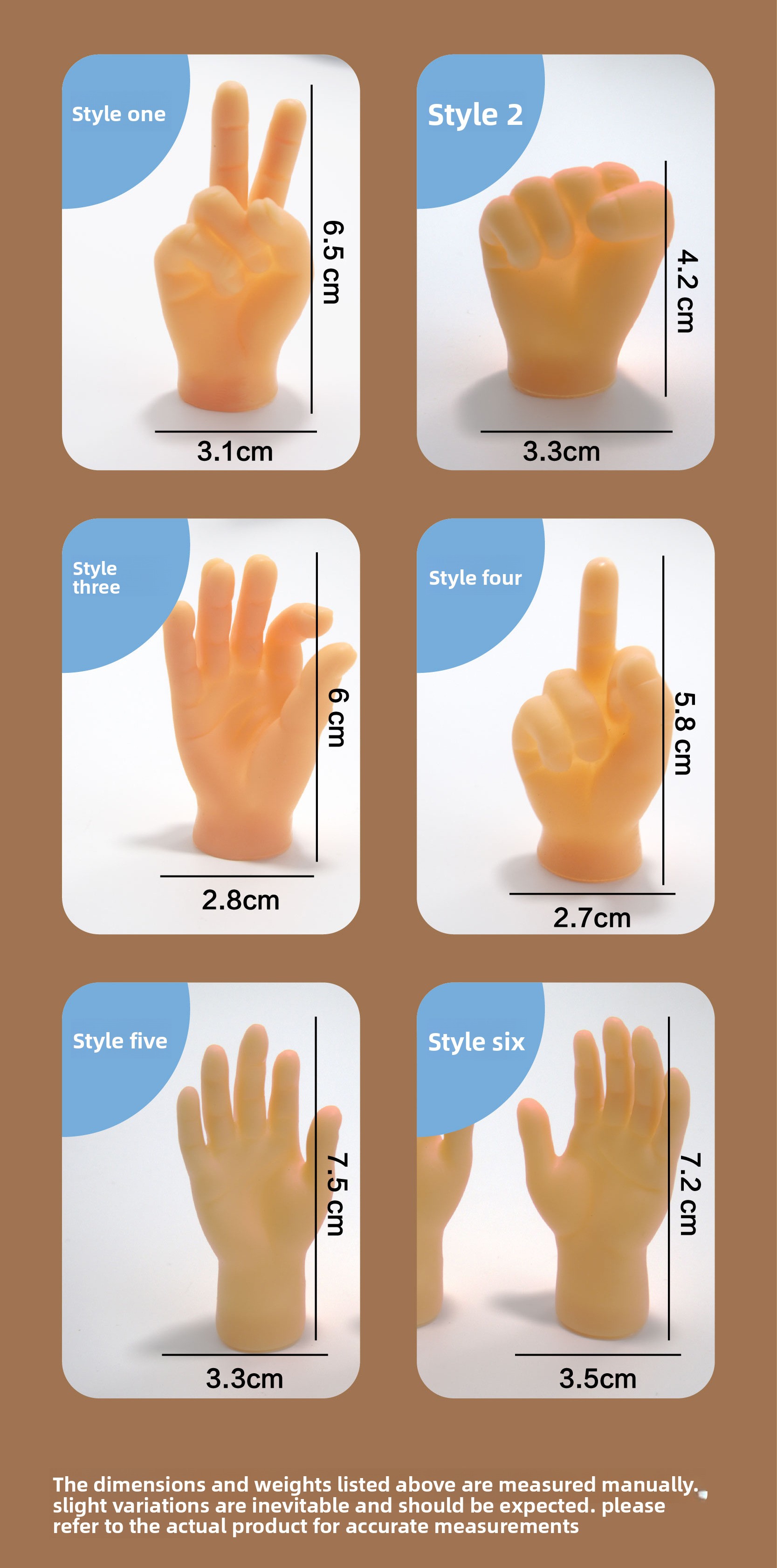 Bestseller Internet-Promi Interaktive Massage Katze im gleichen Stil Neckende Mini Kreative Geste Kleiner Finger Plastik Haustier Zauberhaus_voghion.com