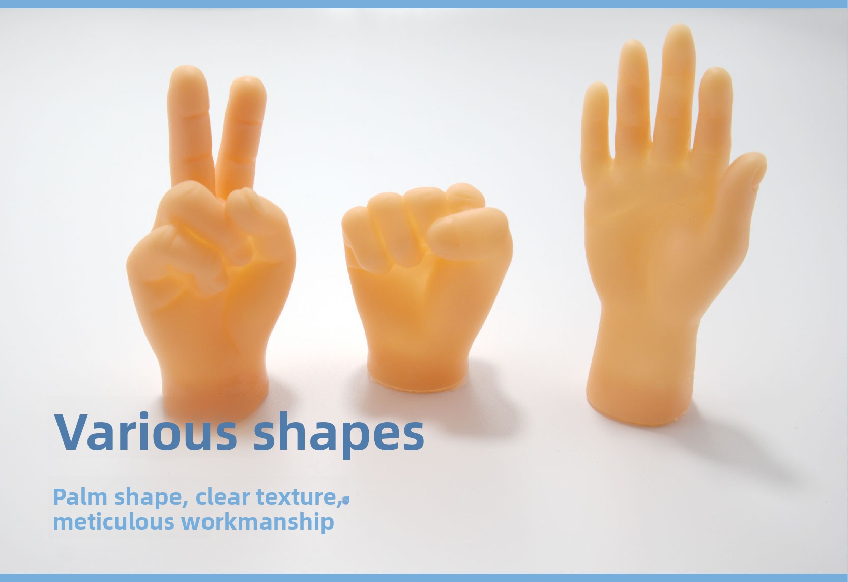 Bestseller Internet-Promi Interaktive Massage Katze im gleichen Stil Neckende Mini Kreative Geste Kleiner Finger Plastik Haustier Zauberhaus_voghion.com