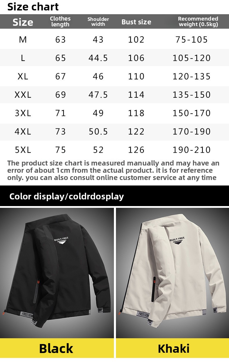 Men's Trendy Stand Collar Baseball Jacket For Spring And Autumn_voghion.com