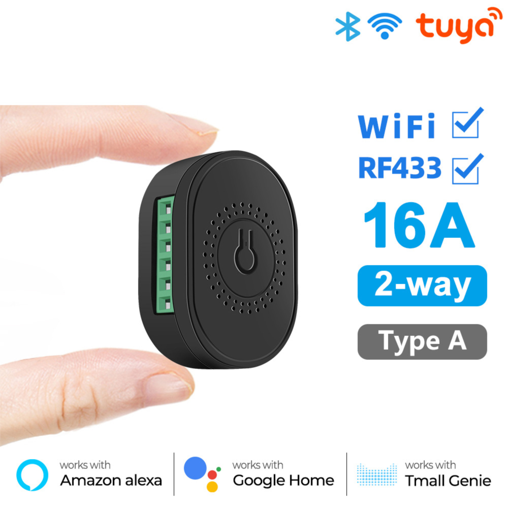 Tuya Home WiFi 433 Draadloze Donkere Box Schakelaar Licht Afstandsbediening App Slimme Bediening_voghion.com
